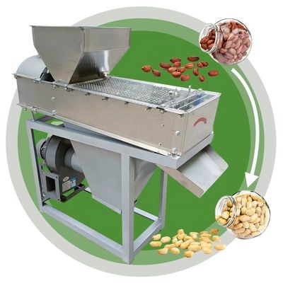 خرید خشکی توت کاج قرمز پوست بادام زمینی پوست کش ماشین کوچک بادام زمینی پوست کش اتوماتیک تولید آنلاین