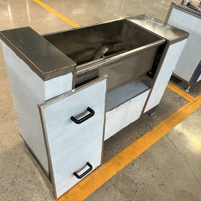 خرید ماشین پردازش گوشت 20-400L فولاد ضد زنگ مخلوط کننده گوشت الکتریکی برای گیاه غذا گوشت تولید آنلاین