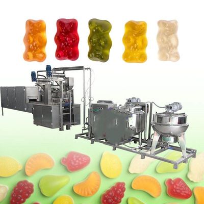 ماشین درست کردن شیرینی کامل اتوماتیک ژلی ژلی ماشین پردازش مواد غذایی