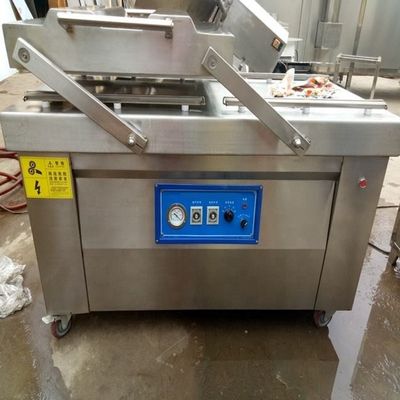 دستگاه بسته بندی خلاء دو اتاقی برای غذاهای دریایی / گوشت شور / ماهی خشک / گوشت خوک / گوشت گاو / برنج