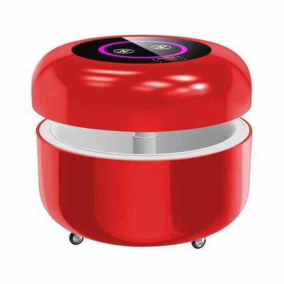 میز یخچال کوچک گرد هوشمند 80L یخچال میز قهوه ای
