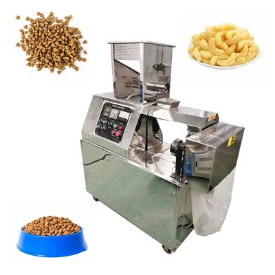 دستگاه خرده فروشی بار دو پیچ ذرت پف خرده فروشی 5.5kw
